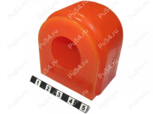 Stabilizer bushing, front suspension, ID=25.7 mm, Código de product 26-01-256, Poliuretano, Imagen №1
