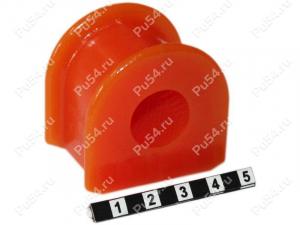 Stabilizer bushing, rear suspension, ID=18.5mm, Código de product 19-01-349, Poliuretano, Imagen №1