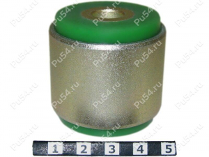 Hub silent block for short lateral arm fiaxation, rear suspension, press-fitted, Código de product 19-06-0051, Poliuretano, Imagen №1