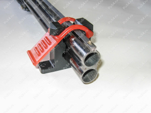 Double-barrelled gun barrel holder., Código de product 33-20-0099, Poliuretano, negro, Imagen №4
