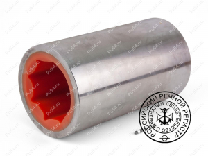 Cojinete lubricado por agua, Código de product 39-01-096, Poliuretano, PU54i/K72/темно-оранжевый, Imagen №2