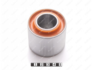 Сайлентблок D60 x d30 x H 54 мм, Código de product 33-06-940, Poliuretano, PU54/M72/оранжевый, Imagen №1