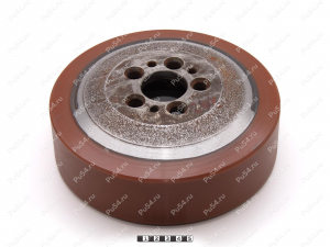 Колесо D225 x d179 x H75 (восстановление), Código de product 333-01-1130, Poliuretano, PU54Q/90Е/коричневый, Imagen №1