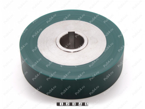 Колесо D180 x d120 x H48 (восстановление), Código de product 333-01-1133, Poliuretano, PU54Q/80E/зеленый, Imagen №1