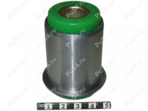 Control arm front silent block, front suspension, pressed-in, Código de product 19-06-1431, Poliuretano, Imagen №1