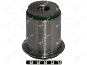 Low control arm silent block, rear suspension, pressed-in, Código de product 19-06-2061, Poliuretano, Imagen №1