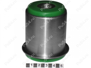 Low trailing arm silent block, rear suspension (axle), pressed-in, Código de product 19-06-2111, Poliuretano, Imagen №1