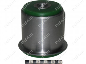 Low trailing arm silent block, rear suspension (body), pressed-in, Código de product 19-06-2121, Poliuretano, Imagen №1