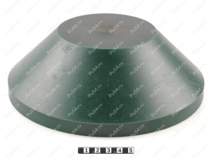 Главный клапан D 220 x М30х1,5х H 70 мм., Código de product 33-01-1454, Poliuretano, PU54i/K80/темно-зеленый, Imagen №2