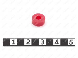 Rectangular ring D10 x d 4 x H4 mm, Código de product 33-01-1243, Poliuretano, PU54/K65/красный, Imagen №1