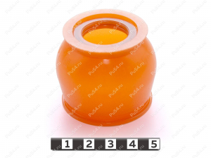 Пыльник шаровой опоры, Código de product 1-05-055, Poliuretano, PU54/M72/оранжевый, Imagen №1