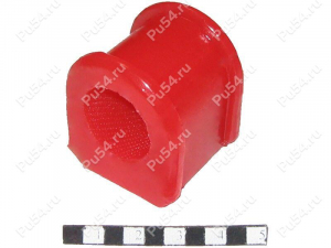 Buje del estabilizador delantera, Código de product 4-01-1132, Poliuretano, PU54/M80/verde, Imagen №1