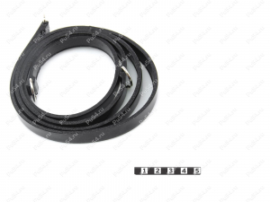 Fixing strap, Código de product 33-17-00729, Poliuretano, PU54/M71/negro, Imagen №1