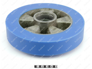 Каток снегоболотохода D 200 x d 140 x H 40 (восстановление), Código de product 333-01-970, Poliuretano, PU54/M87/синий, Imagen №1
