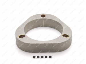 Spring spacer, front suspension (lift +30 mm), Código de product 1-12-0163, Poliuretano, Полипропилен со втулками серый, Imagen №2