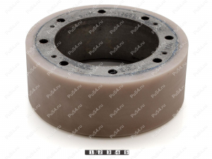 Колесо D 343 x d 290 x H 140 (восстановление), Código de product 333-01-1043, Poliuretano, PU54/M92/бежевый, Imagen №1