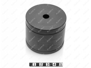 Polyamide 6 body mount (+50 mm), OD = 10 mm, ID = 60 mm, Código de product 0-12-601050, Poliuretano, белый капролон, Imagen №3