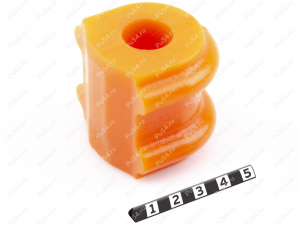 Stabilizer bushing, rear suspension, ID= 19mm, Código de product 16-01-251, Poliuretano, PU54/M71/naranja, Imagen №2