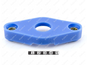 Rear shock absorber strut spacer (lift+ 20 mm), Código de product 12-12-0192, Poliuretano, PU54/M87/azul, Imagen №2