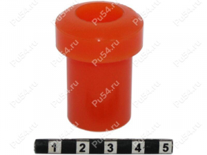 Spring bushing, rear suspension, Código de product 19-10-003, Poliuretano, PU54i/K72/темно-оранжевый, Imagen №1