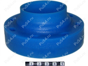 Spring cushion, rear suspension (lift +20 mm), Código de product 19-12-1012, Poliuretano, PU54/M87/синий, Imagen №1