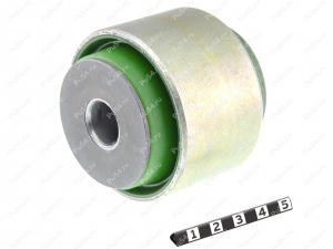 Axle rod silent block, rear suspension., Código de product 3-06-1321, Poliuretano, PU54/M80/verde, Imagen №2