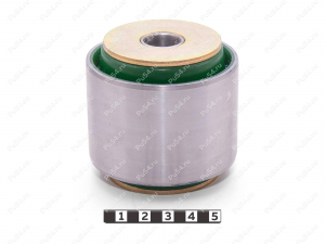 Сайлентблок подпружинного рычага задней подвески большой, OD=70,1mm, Código de product 26-06-1141, Poliuretano, PU54/M80/зеленый, Imagen №1