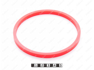 Кольцо для ЗМС 100х35 120*110*8, Código de product 33-78-454, Poliuretano, PU54/M92/красный, Imagen №2