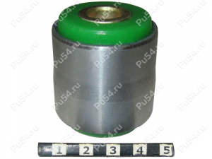 Low spring-loaded arm silent block, rear suspension (hub), pressed-in, Código de product 26-06-28231, Poliuretano, Imagen №1