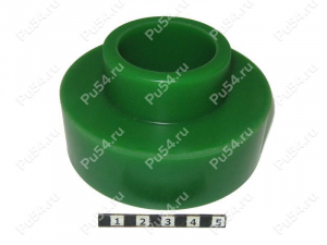 Spring spacer, rear suspension (lift +30 mm), Código de product 26-12-0013, Poliuretano, PW54/K80/светло-зеленый, Imagen №1
