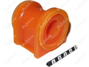 Stabilizer bushing, front suspension, ID =23,5 mm, Código de product 11-01-1985, Poliuretano, Imagen №1