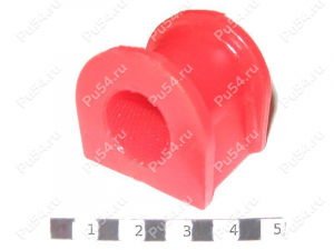 Buje del estabilizador delantera, Código de product 4-01-2074, Poliuretano, Imagen №1