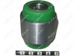 Low control arm rear silent block, rear suspension, pressed-in, Código de product 7-06-0451, Poliuretano, Imagen №1