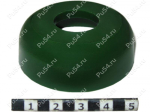 Polyurethane cuff D 58,5 x d 22 x H 20, Código de product 33-01-794, Poliuretano, PU54/M87/синий, Imagen №1
