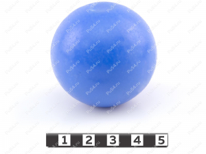 Polyurethane ball, D = 47, Código de product 62-65-047, Poliuretano, PW54/K87/синий, Imagen №1