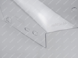 Left part for snowmobile windshield Bombardier (BRP) Lynx Xtrim Commander, Código de product 50-44-4005Pc, Poliuretano, Imagen №3