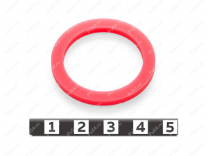 Уплотнение ротора R20-P 38*3,1, Código de product 33-78-365, Poliuretano, PU54/M92/красный, Imagen №1