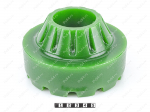 Spring spacer, rear suspension (lift +20 mm), Código de product 25-12-0042, Poliuretano, PU54/M80/зеленый, Imagen №2