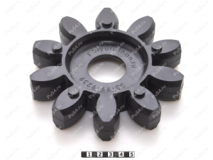Эластичный элемент муфты ROTEX GS, аналог ROTEX GS 75, Código de product 33-99-9239, Poliuretano, PU54/M95/желтый, Imagen №3