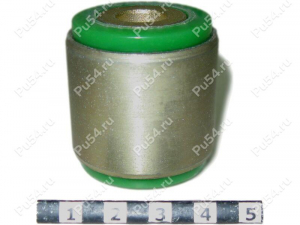 Hub silent block, rear suspension, trailing arm, press-fitted, Código de product 7-06-1611, Poliuretano, Imagen №1