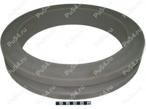 Pulley wheel roller bandage D 260 x d 200 x h 44, Código de product 90-00-127, Poliuretano, PU54/K92/beige, Imagen №1