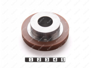 Ролик D50 x d64 x H 10 мм (восстановление), Código de product 333-01-1122, Poliuretano, PU54Q/E95/коричневый, Imagen №2