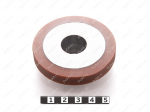 Ролик D50 x d64 x H 10 мм (восстановление), Código de product 333-01-1122, Poliuretano, PU54Q/E95/коричневый, Imagen №3