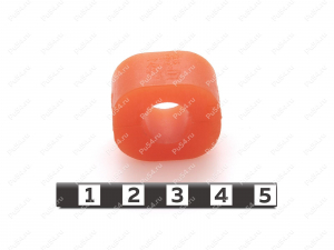 Втулка 15х22х26, Código de product 33-01-1457, Poliuretano, PU54/M72/оранжевый, Imagen №3