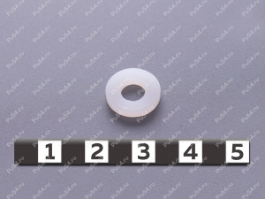 шайба ТАКИ.758491.001 9*4,1*2 полиэтилен ПВД, Código de product 33-78-286, Poliuretano, Imagen №1