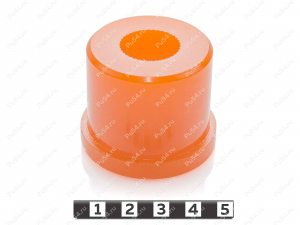 Spring bushing UAZ 469, Código de product 14-10-003, Poliuretano, PU54i/K72/темно-оранжевый, Imagen №4