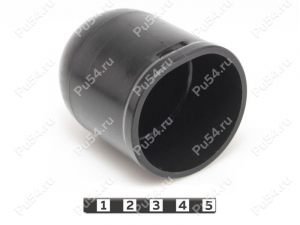 Заглушка фаркопа «шарик», D=50mm без фиксатора, Código de product 0-00-964, Poliuretano, PU54/M72/черный, Imagen №1