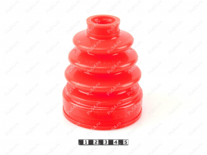 CV-joint dust boot (inner), front suspension, Código de product 2-05-007, Poliuretano, PU54/M71/naranja, Imagen №3