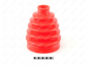 CV-joint dust boot (outer), front suspension, Código de product 22-05-004, Poliuretano, PU54/M71/naranja, Imagen №2