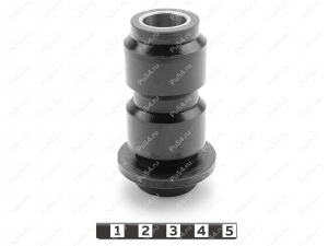 Сайлентблок рычага, Código de product 31-06-076, Poliuretano, PU54/M80/черный, Imagen №1